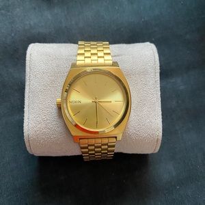 Gold Nixon Watch